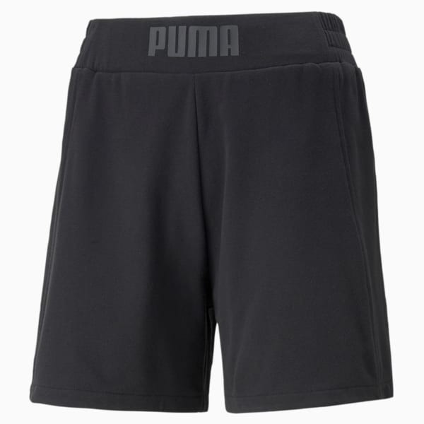 Logo 5" Women's Training Shorts, Puma Black